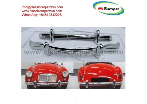 MGA bumper (1955-1962) by stainless steel  New (MGA Stoßfänger) - 1/4