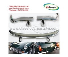 MGB GT Split bumper year 1970 by stainless steel  New
