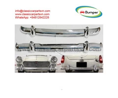 MG Midget MK1 MK2 bumpers (1961–1966) by stainless steel  New