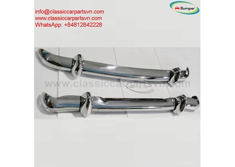 MG Midget MK1 MK2 bumpers (1961–1966) by stainless steel  New - 4/5