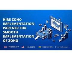 Hire Zoho Implementation Partner For Smooth Implementation of Zoho