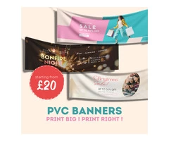 Make a Big Impression with PVC Banner Printing