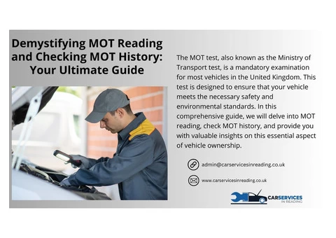 Demystifying MOT Reading and Checking MOT History: Your Ultimate Guide