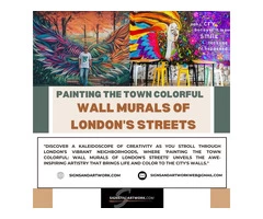 Capture the Essence of London with Custom Wall Mural Paintings