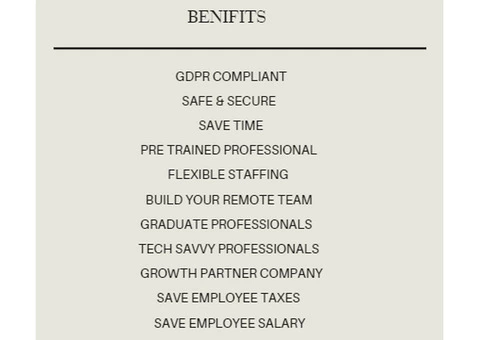 Pre trained virtual assistants at your service. Just £2.3/hour | 176 hours/month - 2/5