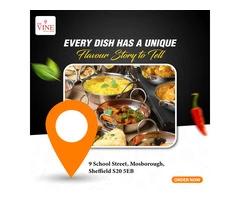 Craving your favourite dishes from The Vine Indian Cuisine? We've got exciting news for you!