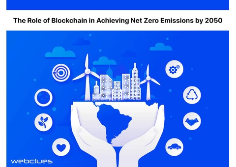 The Role of Blockchain in Achieving Net Zero Emissions by 2050