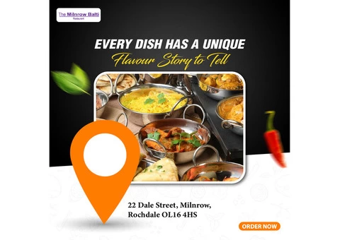 The Milnrow Balti | Indian Restaurant & Takeaway in Milnrow, Rochdale