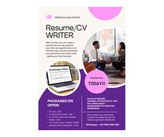 Resume/CV Writing Services