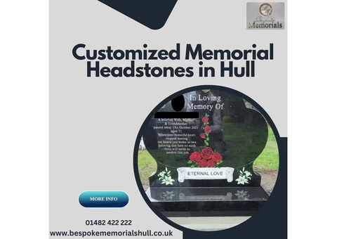 Best Customized Memorial Headstones in Hull