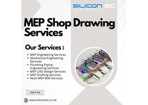 Get the Top MEP Shop Drawing Services in Swindon, UK at a very low cost