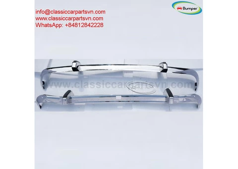 Ford Cortina MK2 bumper with over rider (1966-1970) by stainless steel - 4/4