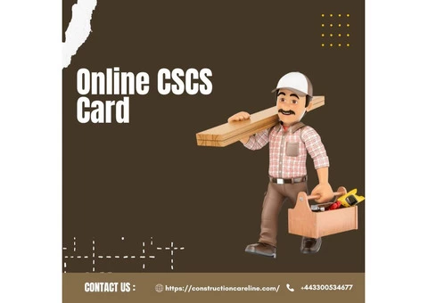 Get Your Online CSCS Card Now - Best CSCS Card Services