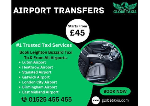 Book Leighton Buzzard taxi services in cheap rates