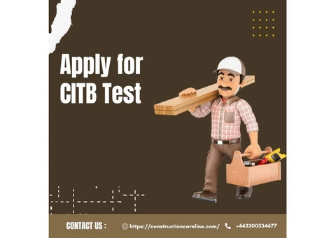 Online CITB Test Services - Book, Apply, & Get Your CITB Test Card Today!