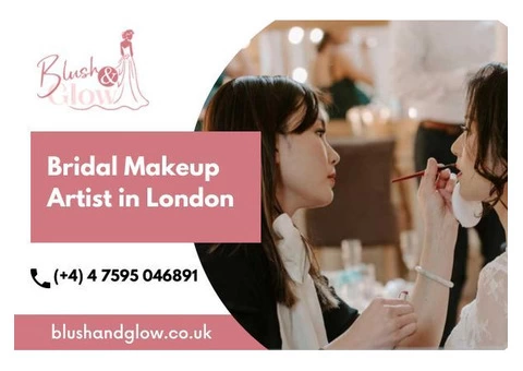 Best Bridal Makeup Artist in London | Call (+4) 4 7595 046891