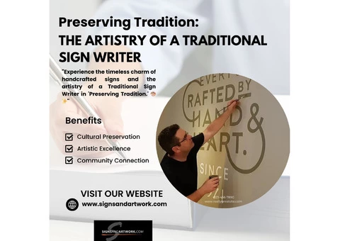 From Craftsmanship to Legacy: London's Traditional Signwriters