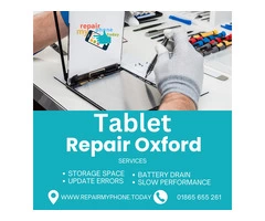 Comprehensive iPad Tablet Repair in Oxford: Screen Replacement, Battery, and More