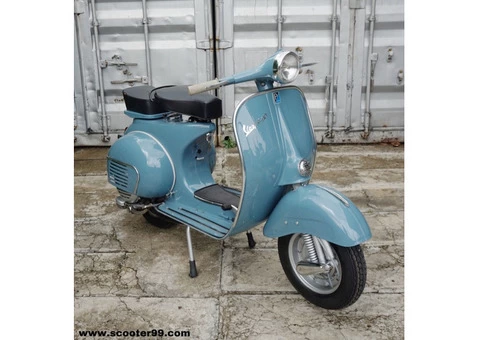 Vespa Scooter VBB Medium Blue - 2/6