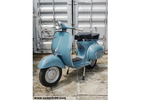 Vespa Scooter VBB Medium Blue - 4/6