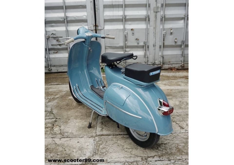 Vespa Scooter VBB Medium Blue - 6/6