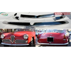 Alfa Romeo Giulietta Sprint Serie 750 and 101 (1954–1962) by stainless steel