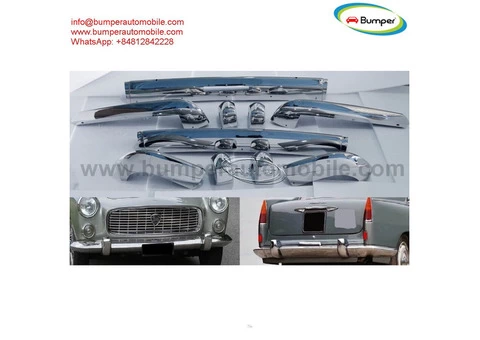 Lancia Flaminia Pininfarina coupe bumpers (1958-1967) by stainless steel - 1/5