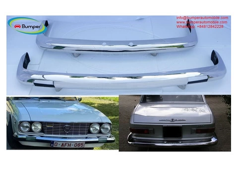 Lancia Flavia 2000 Coupé (1969-1971) bumpers by stainless steel - 1/5
