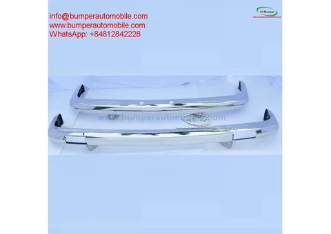 Lancia Flavia 2000 Coupé (1969-1971) bumpers by stainless steel - 3/5
