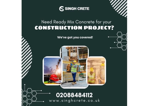 Concrete Supplier in London: Quality Concrete for Your Projects