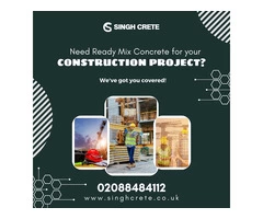 Concrete Supplier in London: Quality Concrete for Your Projects