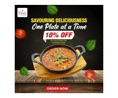 Craving your favourite dishes from The Vine Indian Cuisine? We've got exciting news for you!