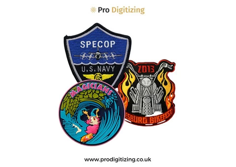 Get the high quality Custom Embroidery Patches at a very affordable price - 1/3