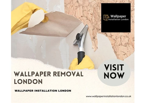 Wallpaper removal London: experience the smooth walls ahead