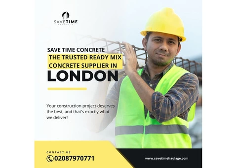 Ready Mix Concrete in London - Quality at Your Doorstep