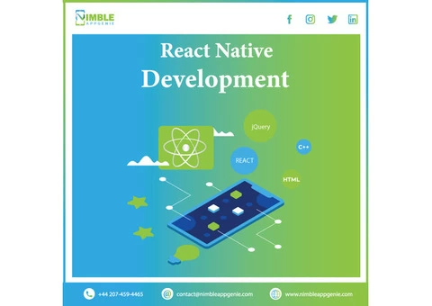 React Native App Development Service- Nimble AppGenie