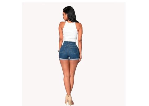 Denim shorts rolled bottoms - 3/5