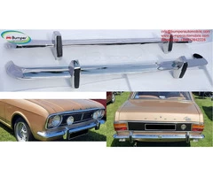 Ford Cortina MK2 bumper with over rider (1966-1970) by stainless steel