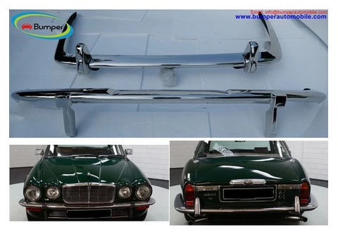 Jaguar XJ6 Series 2 bumper (1973-1979) by stainless steel - 1/6