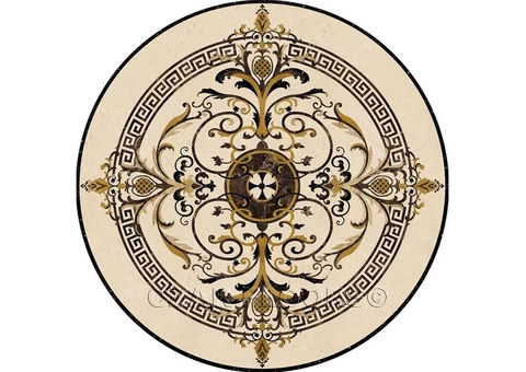 Marble Medallion Calgary- KW Stone Luxury