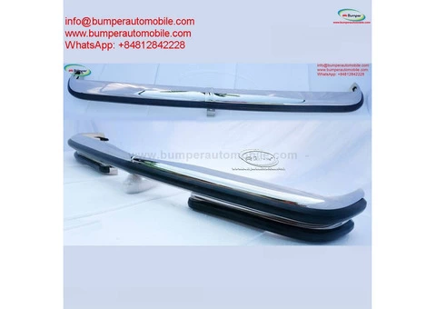 Mercedes W114 W115 Sedan S1 (1968-1976) bumpers with front lower new - 2/7