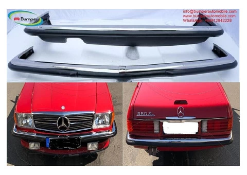 Mercedes Benz R107 C107 W107 EU style bumpers (1971-1989) - 1/4