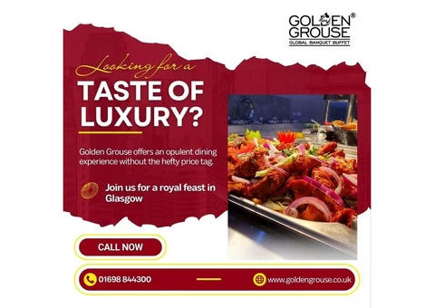 DINING EXPERIENCE IN BUFFET GLASGOW |GOLDEN GROUSE