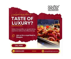 DINING EXPERIENCE IN BUFFET GLASGOW |GOLDEN GROUSE