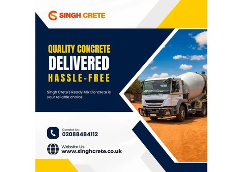 A Comprehensive Review of Singh Crete, Ready Mix Concrete Supplier in London