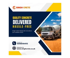 A Comprehensive Review of Singh Crete, Ready Mix Concrete Supplier in London