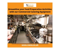 Streamline your Food Preparation Activities with our Commercial Catering Equipment