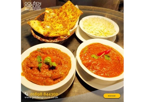 Experience the taste of a freshly prepared buffet selection from Golden Grouse