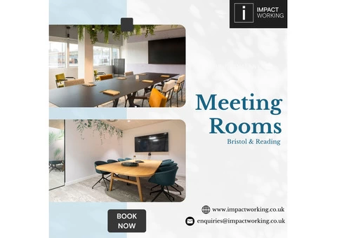 Book Meeting Rooms in Bristol and Reading - Starting From £30