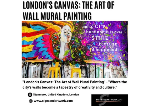 "Walls That Speak: Explore the Magic of Mural Painting in the UK!"